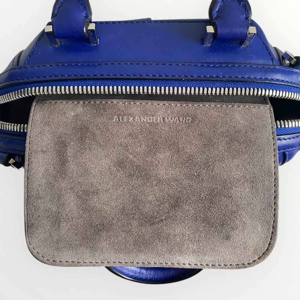 Alexander Wang Blue Mini Emile Bag - Picture 11 of 11
